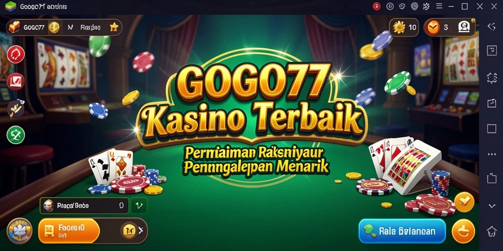 Tampilan gameplay Kasino yang seru dan menarik di GOGO77.