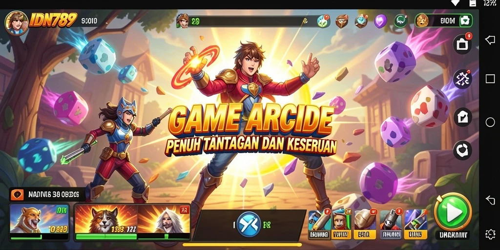 Tangkapan layar IDN789 menampilkan gameplay yang seru dan menantang.