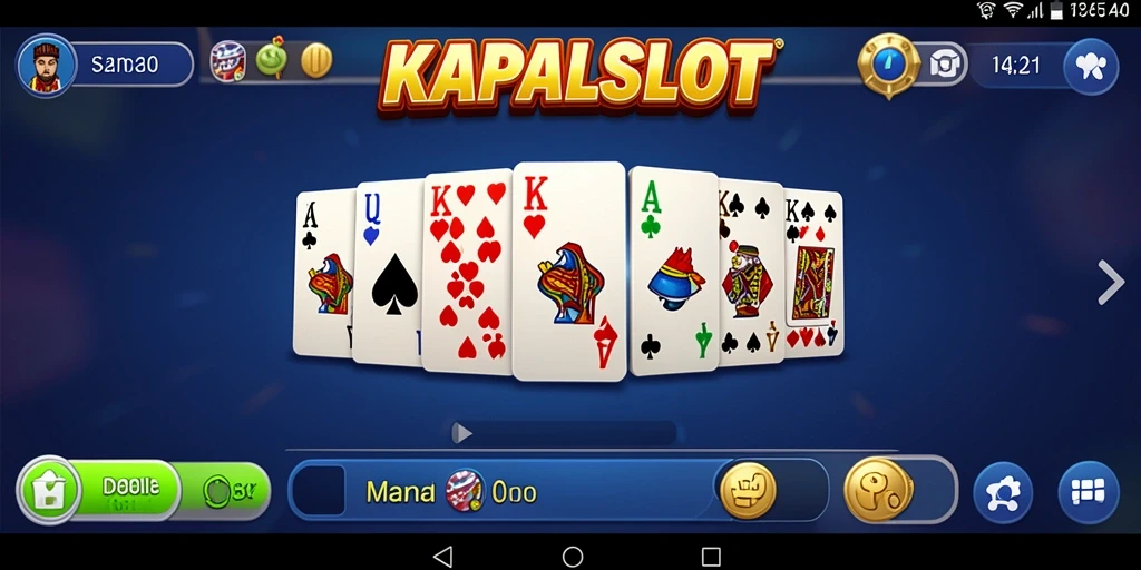 Tampilan gameplay KAPALSLOT yang menarik dan interaktif.