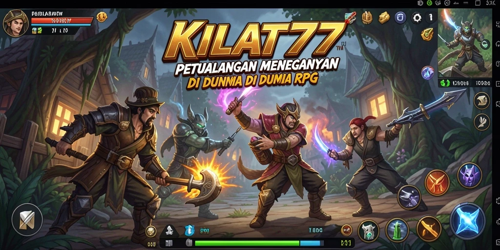 Tampilan gameplay KILAT77 yang seru dan dinamis.