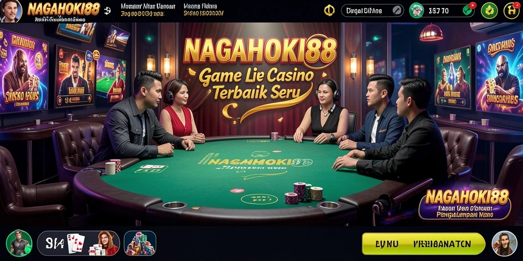 Screenshot gameplay NAGAHOKI88 menampilkan pengalaman Live Casino yang mendebarkan.