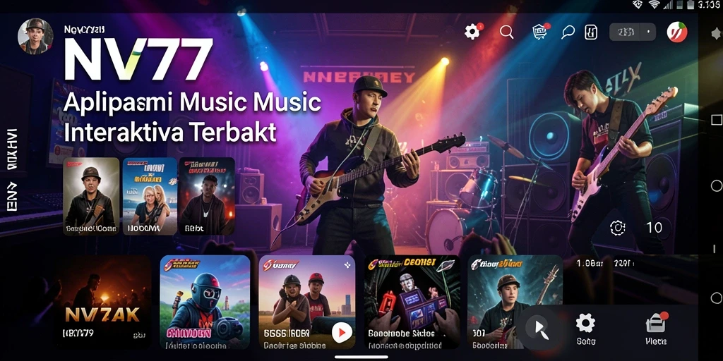 Gameplay interaktif NV77 dengan tantangan musik yang seru.